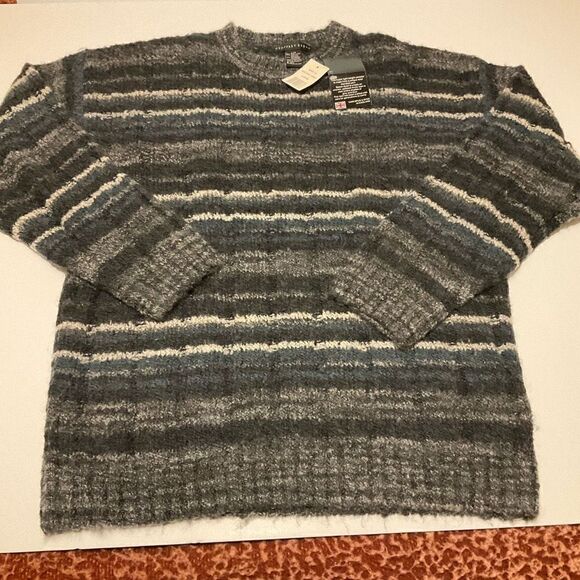 Geoffrey Beene Britboy Grandad Sweater. Arctic hombre. Wool blend Size Large. - Picture 1 of 15